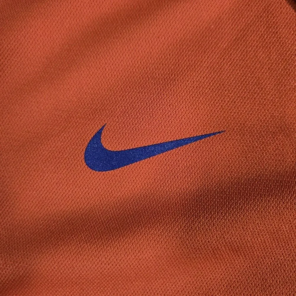 Mens Nike DriFIT Clemson Tigers Polo Shirt Orange 3XL  NCAA ACC